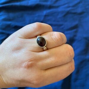 Garnet ring